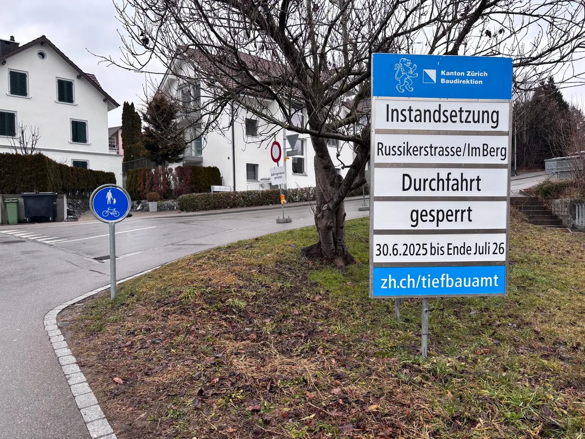 Wettsteinstrasse in Russikon